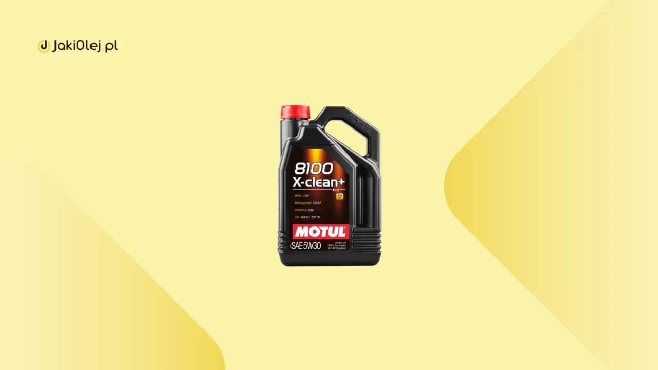 Olej Motul 8100 X-Clean+ 5W30 - klucz do lepszej wydajności silnika